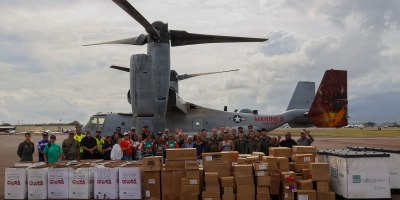 More Than a Mission: U.S. Marines Deliver Holiday Hope from the Skies Above Hawaii