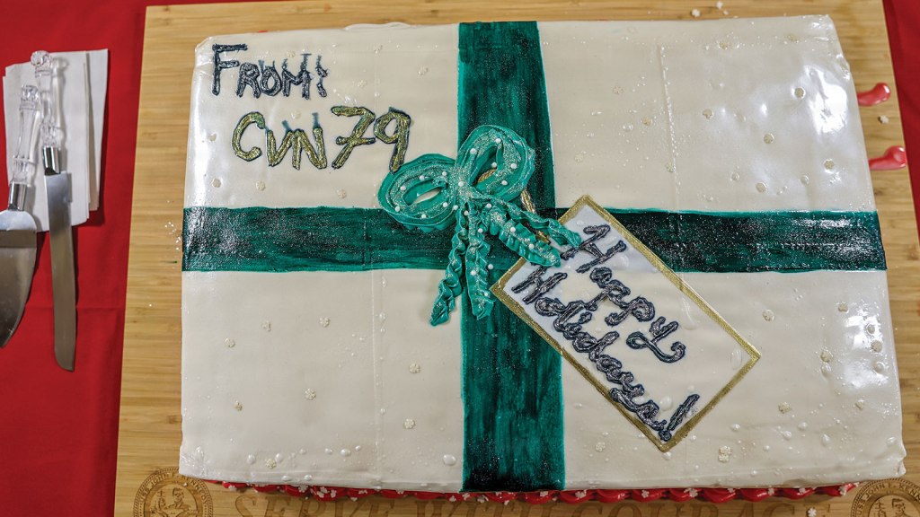 First Christmas Aboard PCU John F. Kennedy (CVN 79) Brings Crew, Families&nbsp;Together