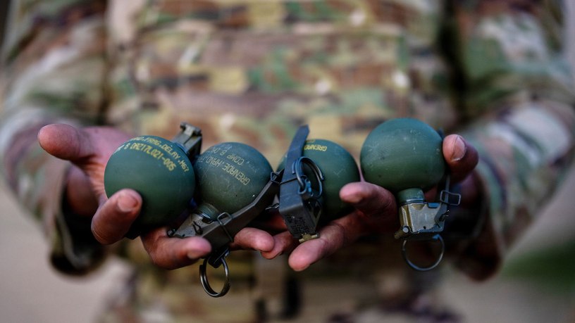 USARC Best Squad Competition Grenade Range