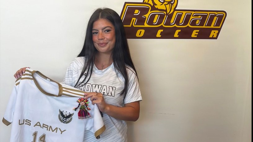 Her college soccer comeback started in Mideast deployment