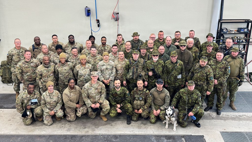 Maryland Guard conducts joint exchange with Estonian Defense League
