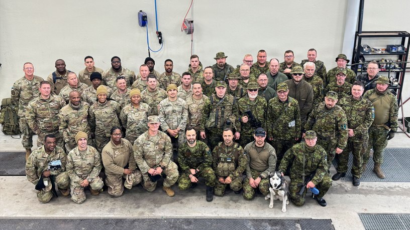 Maryland Guard conducts joint exchange with Estonian Defense League