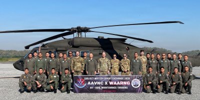 Guardsmen take part in Aviation exchange with Royal Thai Army and Navy during recent engagement