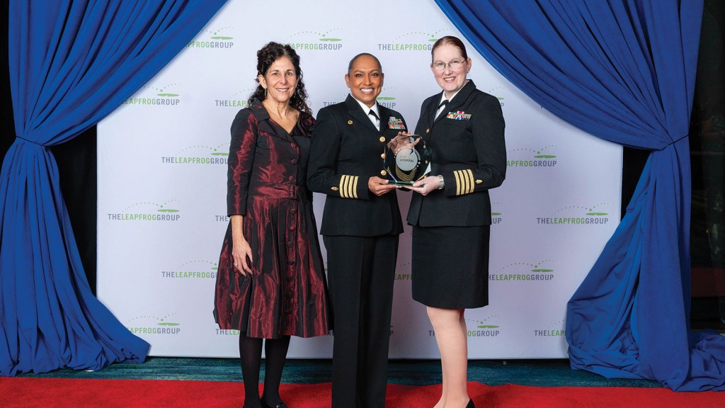 Naval Hospital Twentynine Palms recognized as Leapfrog Top Hospital for patient&nbsp;care