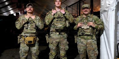 National Guard Stops Apartment Fire in the District