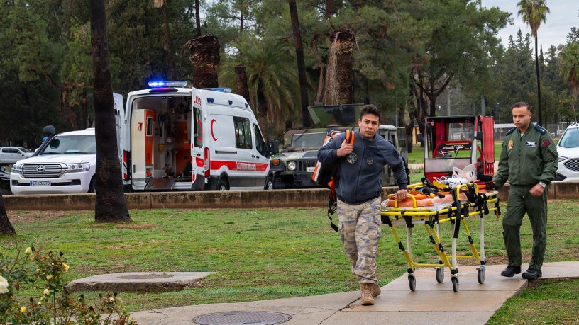 Incirlik Airmen integrate with Turkish, Spanish during natural disaster exercise