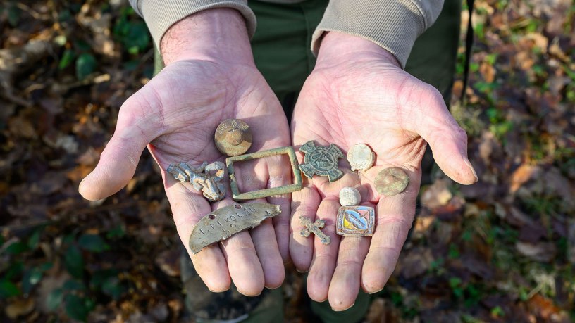 U.S. Forces Metal Detecting in Germany: Finding a Lost Pioneer
