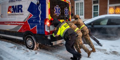 National Guard members respond to winter weather in 15 states