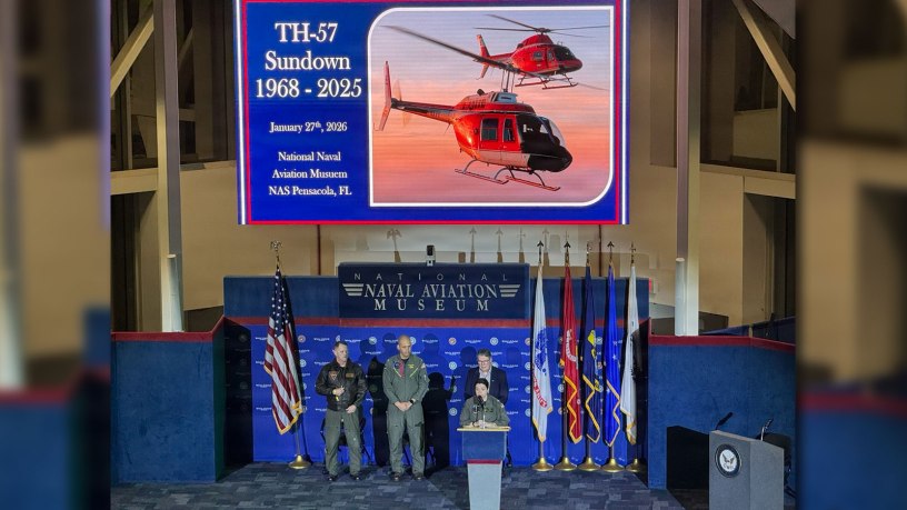 TH-57 Sundown Ceremony