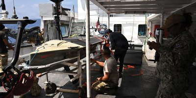 CTF 66 Successfully Launches Lightfish USV Off Partner Vessel