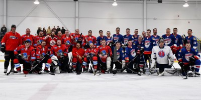 104th Fighter Wing plays hockey for charity