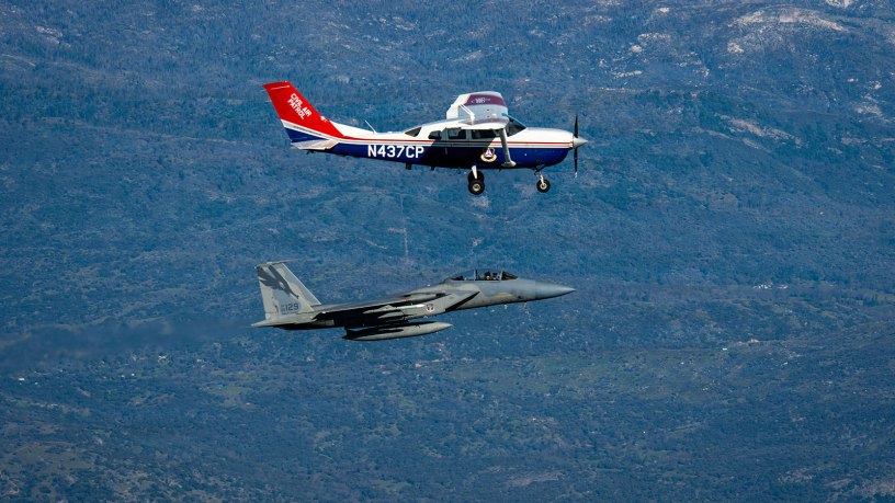 Super Bowl LX TFR Intercept Violation Exercise