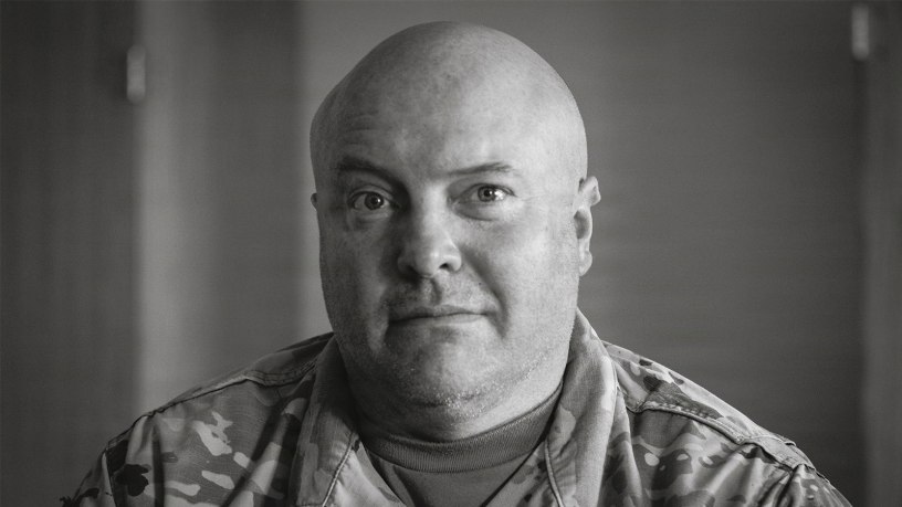 After everything he’s seen, he finds purpose behind the camera