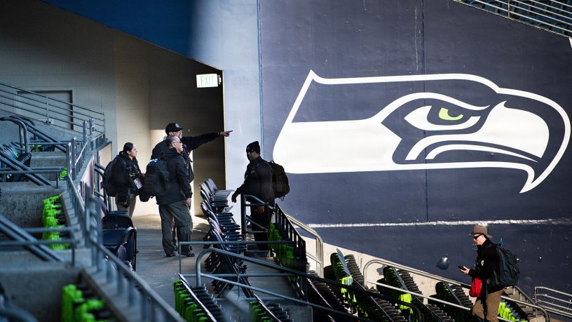 Civil Support Team works to protect the Seahawks Playoff Game