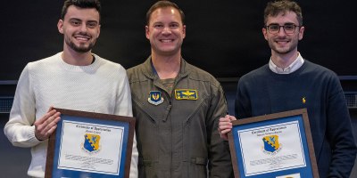 Italian Nationals Recognized by 31st FW for Rescuing Airmen