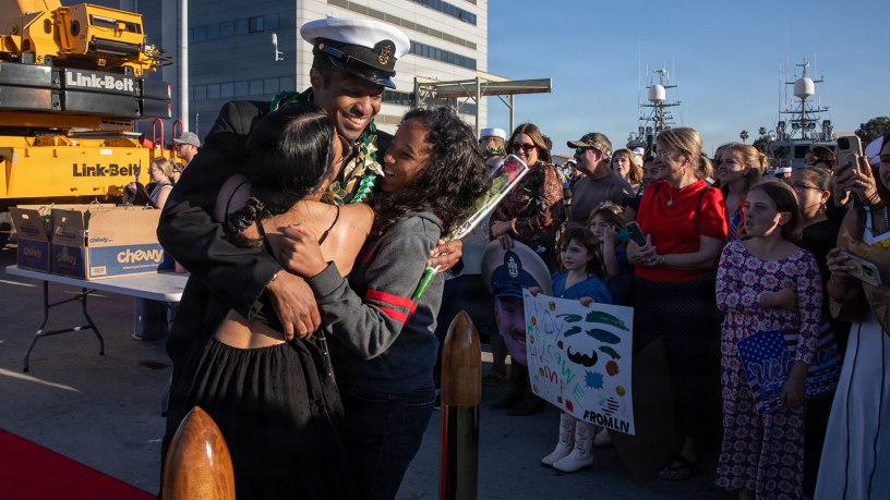 USS Greeneville Returns Home Following Deployment