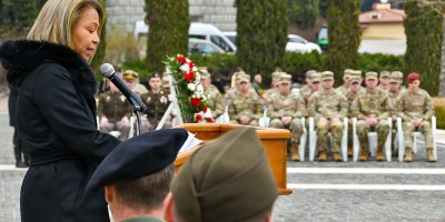 Ceremony honors 10th Mountain Division Soldiers at Florence American Cemetery