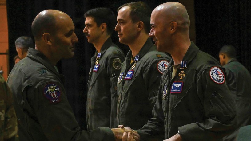 DC Air Guard pilots awarded Distinguished Flying Cross