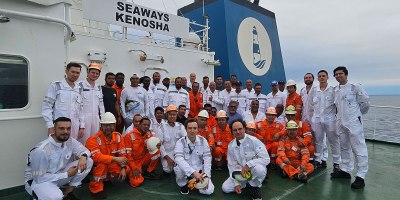 Coast Guard coordinates rescue of 27 mariners from burning fishing vessel 483 miles northwest of Galapagos Islands