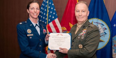 F-35 JPO leader awarded Bronze Star Medal