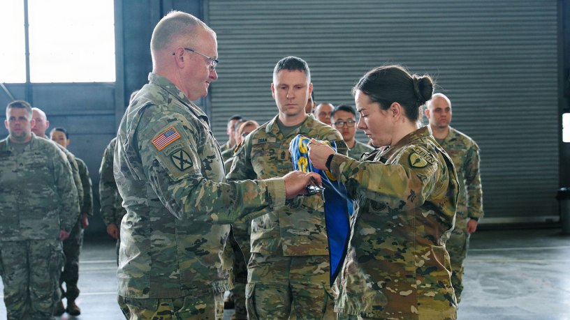 Casing of the Colors: 438th Chemical Company Deactivates