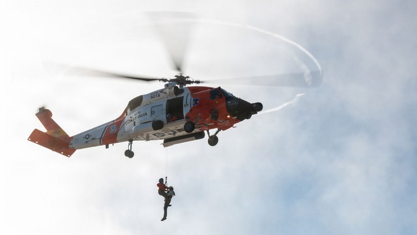 Coast Guard rescues 2 hikers from avalanche chute in Olympic National Forest