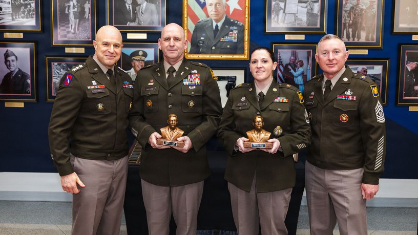 Army National Guard presents inaugural Lt. Gen. Herbert R. Temple Jr. Leadership Award