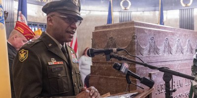 Illinois National Guard Honors Former Guardsman Abe Lincoln