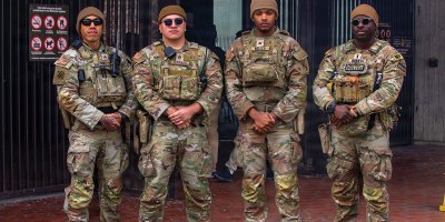 Georgia National Guard Soldiers Reunite Lost Puppy with Owner During D.C. Patrol