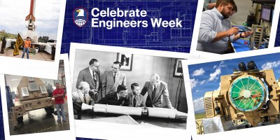 U.S. Army Space and Missile Defense Command celebrates National Engineers Week, Feb. 22-28. (U.S. Army graphic by Allen Meeks)