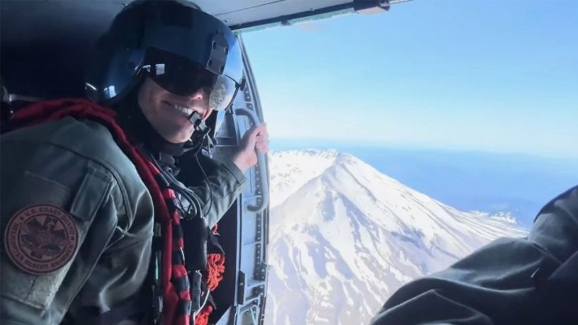U.S. Coast Guard Petty Officer 2nd Class Tyler Jaggers, an aviation survival technician assigned to Air Station Astoria, Oregon, passed away following injuries sustained during a rescue operation offshore. Jaggers was honored posthumously during a ceremony recognizing his extraordinary heroism, and awarded the Distinguished Flying Cross and meritoriously advanced in rank for actions during a medical emergency response aboard a commercial vessel. (U.S. Coast Guard courtesy photo)