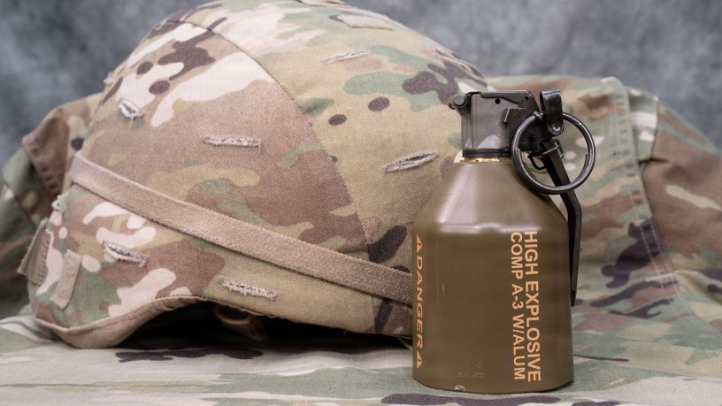 The U.S. Army has cleared the M111 Offensive Hand Grenade (OHG) for Full Material Release (FMR).