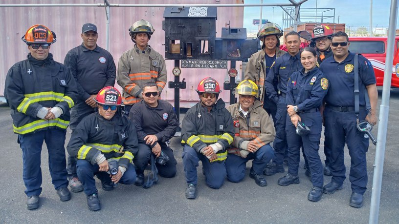 Firefighters from across Puerto Rico gathered at the Army’s home in the Caribbean, March 7, for a Basic Thermal Imaging Tactics training, designed to enhance emergency responders’ ability to use thermal imaging technology during fire and rescue operations.