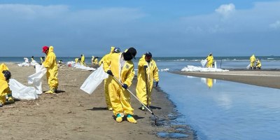 A Unified Command, consisting of the U.S. Coast Guard, the Louisiana Oil Spill Coordinator’s Office (LOSCO), and the Louisiana Offshore Oil Port (LOOP), continues its recovery and cleanup efforts in the Gulf and surrounding barrier islands, Louisiana, March 07, 2026. The response follows a crude oil discharge reported near the Louisiana Offshore Oil Port on February 26, 2026. (Unified command courtesy photo)