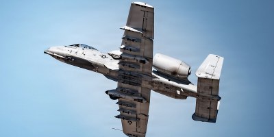 A U.S. Air Force A-10 Thunderbolt II assigned to Davis-Monthan Air Force Base, flies over the 56th Fighter Wing, March 20, 2026, at Luke Air Force Base, Arizona. Through aerial demonstrations and static displays, Luke Days 2026 offers the public a closer look at the capabilities and readiness of the joint force responsible for protecting the nation. Modern airpower relies on the integration of advanced technology and highly trained personnel to sustain combat readiness. (U.S. Air Force photo by Senior Airman Belinda Guachun-Chichay)
