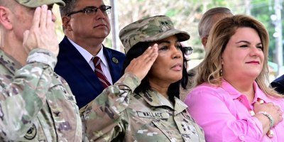 The U.S. Army home in Puerto Rico and the Caribbean marked a significant step in supporting servicemembers and the local community March 23, with the groundbreaking ceremony for an Advanced Skills Training Barracks for military personnel. During the ceremony distinguished federal and local leaders were present, including Puerto Rico’s Governor Jenniffer González and Resident Commissioner Pablo José Hernandez. Their presence, alongside other representatives, highlights the importance of interagency collaboration in strengthening infrastructure that supports Soldier readiness, well-being, and regional response capabilities.