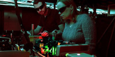 Researchers at the Air Force Research Laboratory Information Directorate in Rome, N.Y. are advancing quantum technologies from the individual quantum bit or qubit, level to the system level, where different qubit types must interface for future capabilities for the US Air Force.