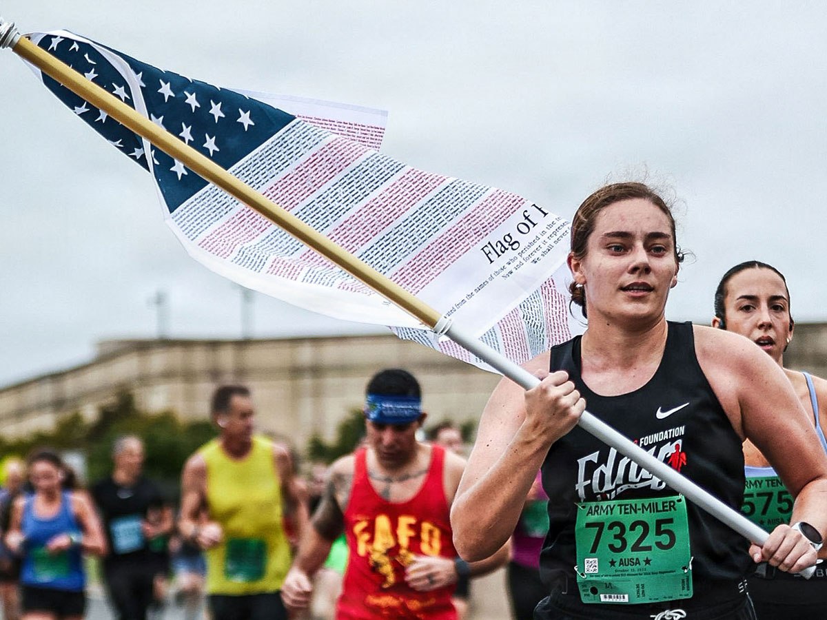 Never Forget: Capt. Hanna Born runs 2,977 miles to honor 9/11&nbsp;victims