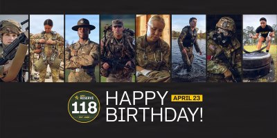 Celebrating 118 years of the U.S. Army Reserve and recognizing the dedication of Citizen Soldiers who strengthen readiness and support the Total Army. Graphic submitted by Gloria Holt, USARC.