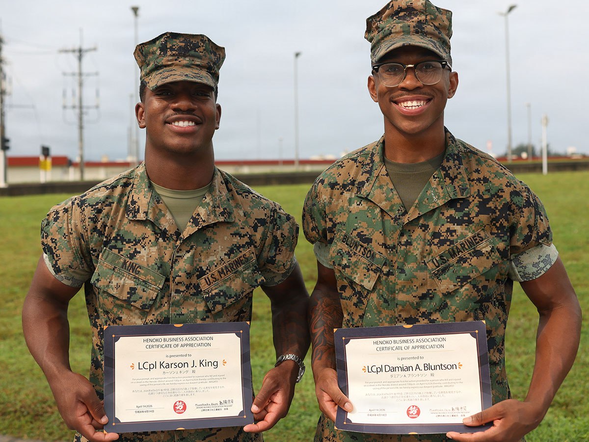 U.S. Marines with 4th Marine Regiment Provide Critical Aid to Okinawan&nbsp;Resident