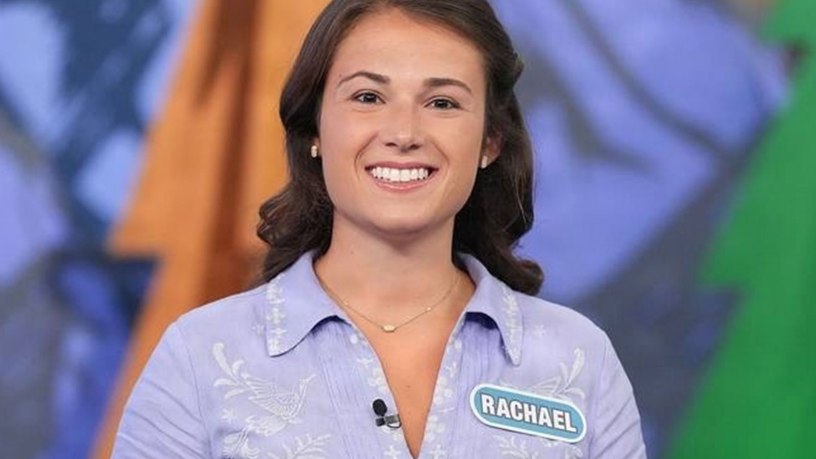 Missouri Army National Guard Capt. Rachael Stark smiles for a photo on the set of "Wheel of Fortune". The episode Stark participated in aired on Feb. 18, 2026. (Courtesy photo by Sony Pictures Television)