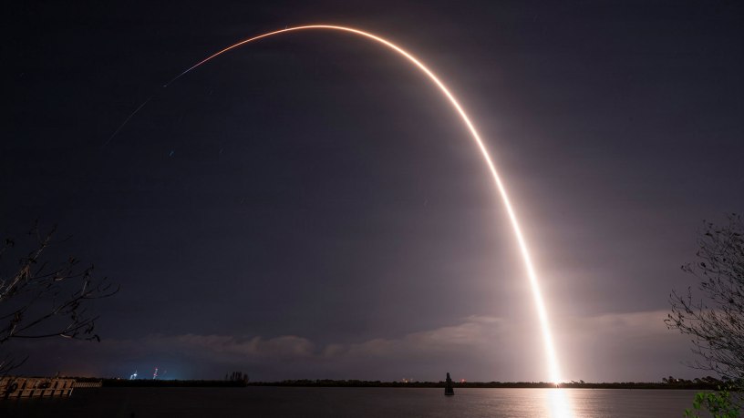 Space Force's Space Systems Command and Combat Forces Command successfully launches the GPS III-8 mission into medium Earth orbit from Cape Canaveral Space Force Station, Fla., April 21, 2026.