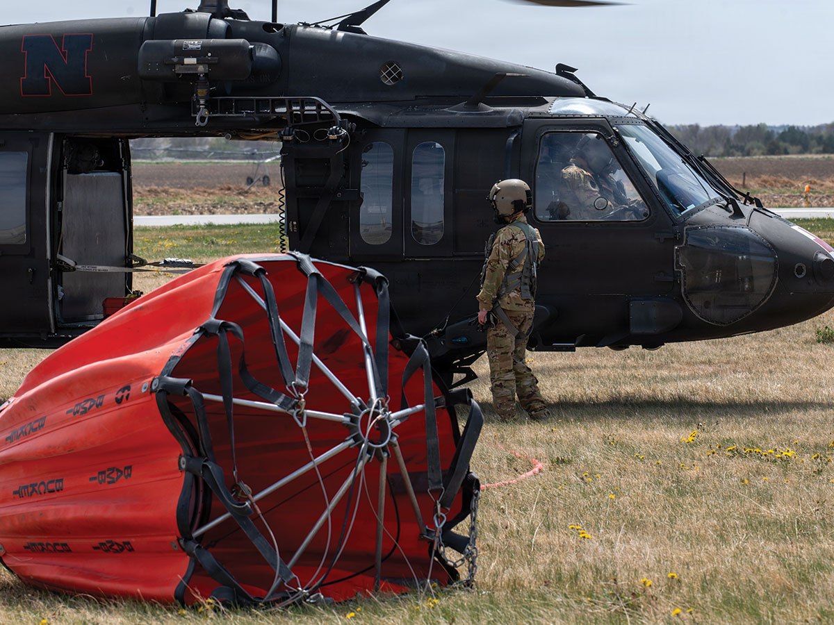 Nebraska National Guard assists with Pressey Park&nbsp;Wildfire