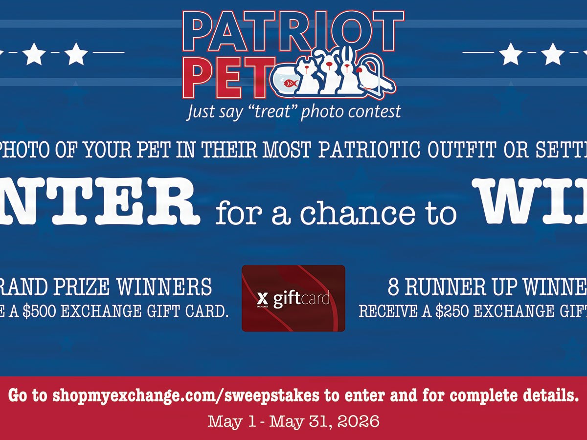 Stars and Stripes Fur-ever: $3,000 in Gift Cards Up for Grabs in Exchange Pet Photo&nbsp;Contest