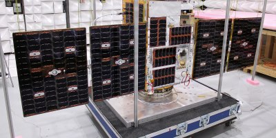 Department of War (DoW) Space Test Program’s (STP) STPSat-7 payload, at NASA Marshall Space Flight Center, Huntsville, Ala., June 25, 2025. (Photo by DoW Space Test Program)