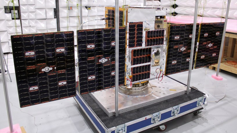 Department of War (DoW) Space Test Program’s (STP) STPSat-7 payload, at NASA Marshall Space Flight Center, Huntsville, Ala., June 25, 2025. (Photo by DoW Space Test Program)