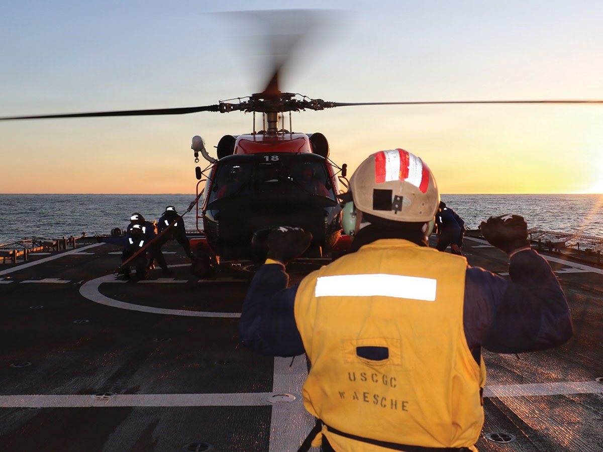 U.S. Coast Guard Cutter Waesche returns to Alameda after successful 113-day patrol in Bering&nbsp;Sea