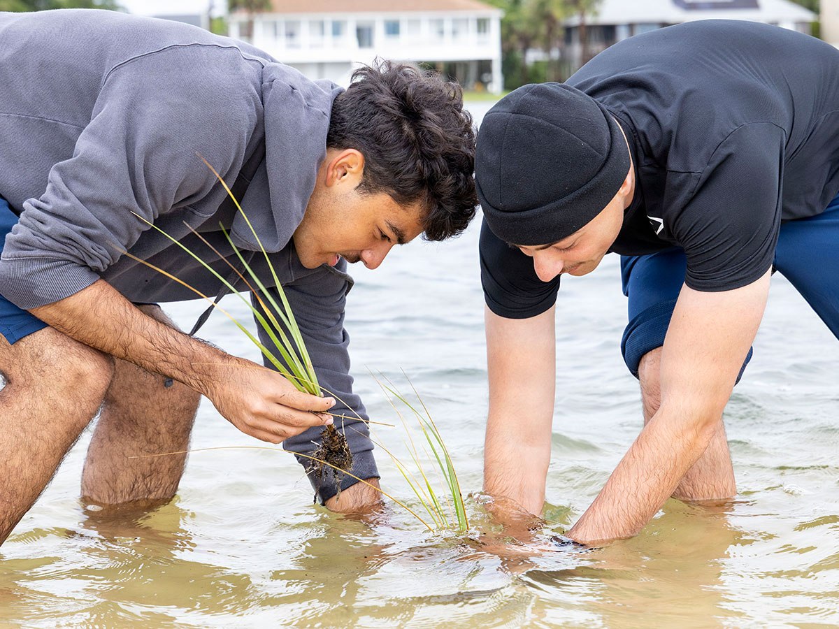 NAS Pensacola Volunteers Restore White Island&nbsp;Shoreline