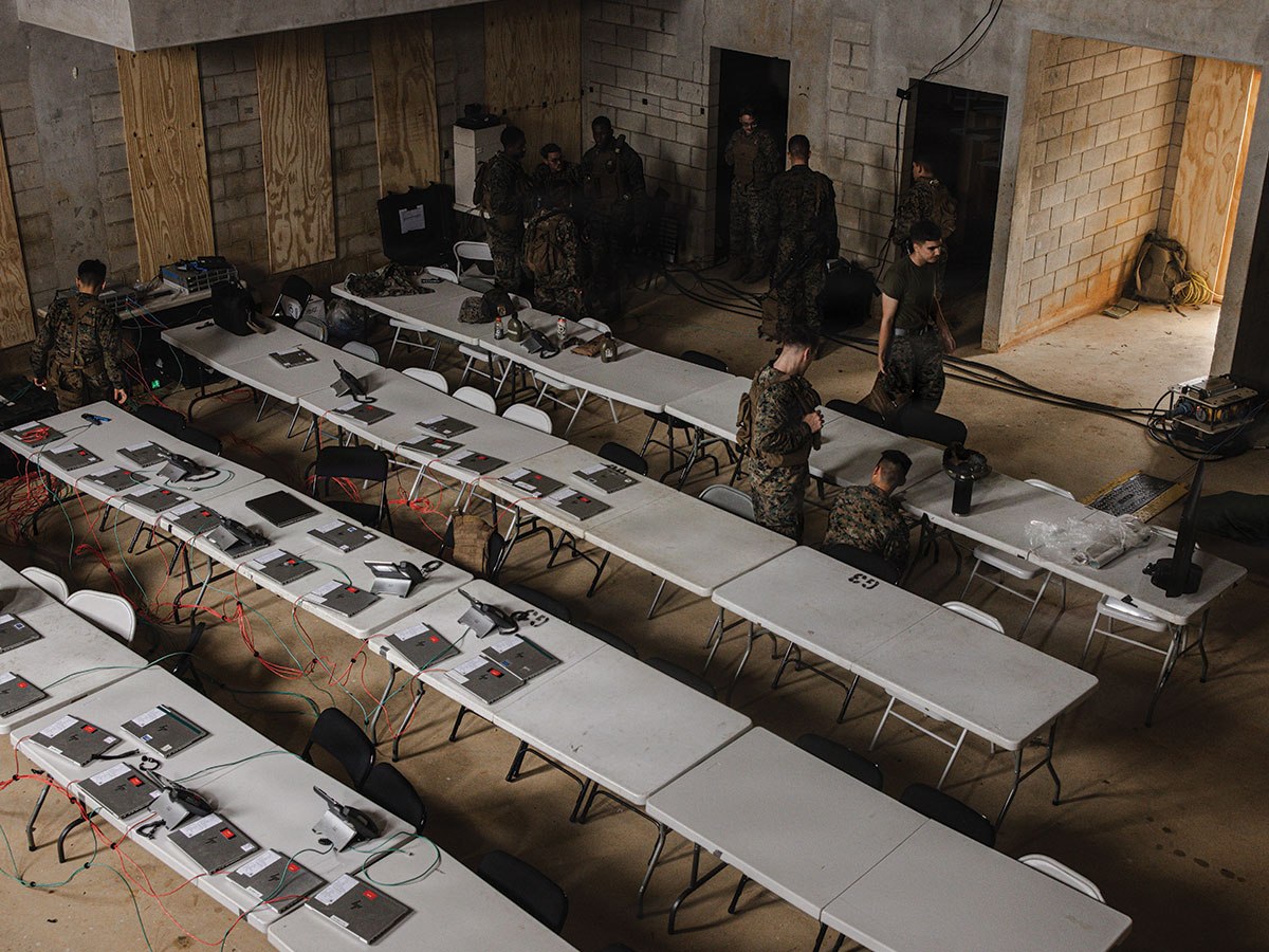7th Communication Battalion Marines sustain command and control during Kaiju Rain&nbsp;26