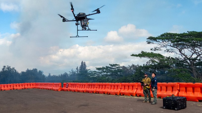U.S. Army Garrison Hawaii wildland firefighters and members of the U.S. Forest Service conduct a prescribed burn of the Schofield Barracks training area May 11, 2026. Prescribed burns are an essential part of U.S. Army Garrison Hawaii’s natural resource management program and provide a safe and effective method for reducing invasive vegetation that can fuel dangerous wildfires.